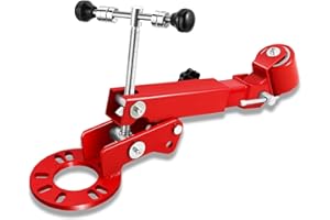 DNA MOTORING TOOLS-00250 Fender Roller Reforming Extending Tool Heavy Duty Wheel Arch Roller Flaring Former for Automobile Maintenance, Red