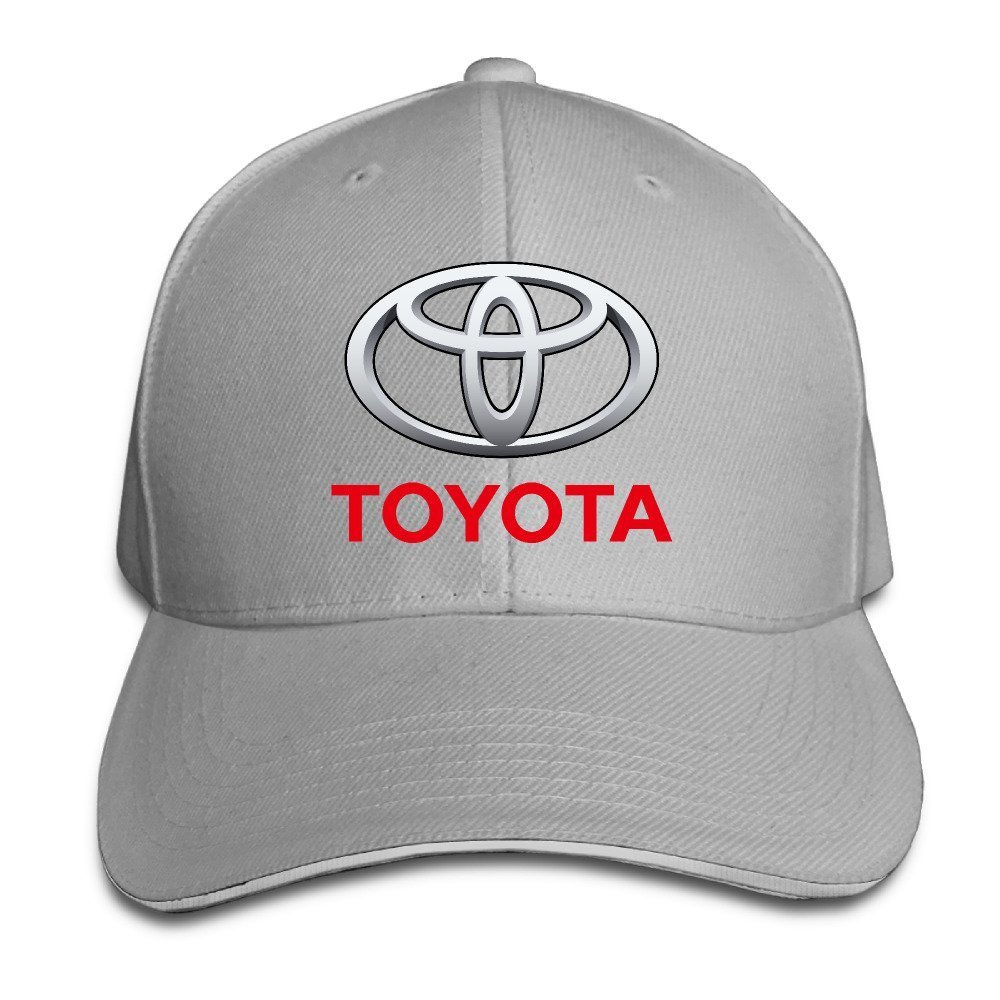 Hittings Toyota Car Logo Baseball Cap Hip Hop Style Ash - 