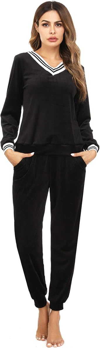 crushed velvet sweatsuit