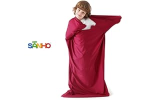 SANHO Premium Sensory Sock Budy Sock, Perfect for Children with Sensory Processing Disorder, Updated Version (Wine red, Small)