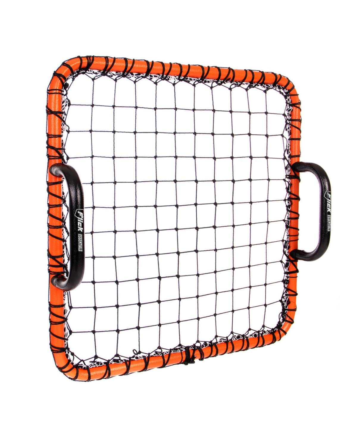 FLICK Handheld Football Rebounder – Light-Weight Goalkeeper Training Equipment – Portable Soccer Rebounder Net – Multi Sport Use Netball Training Equipment