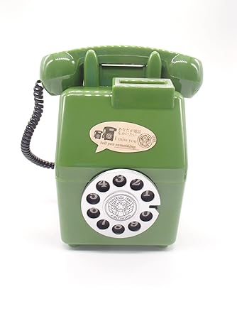 Amazon 貯金箱 昭和 レトロ 公衆電話 おもしろ 貯金 小銭 おもちゃ