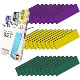 stedi Sanding Sponge for Model Gundam Building, 400-1200 Grit | Hobby Model Tools Hand Sanding Block Waterproof Wet Dry Reuse Sandpaper, 30 Sheets