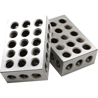 123 Blocks Set ALL-CARB 2-3-4 Inch Precision Ground Machinist Blocks ...