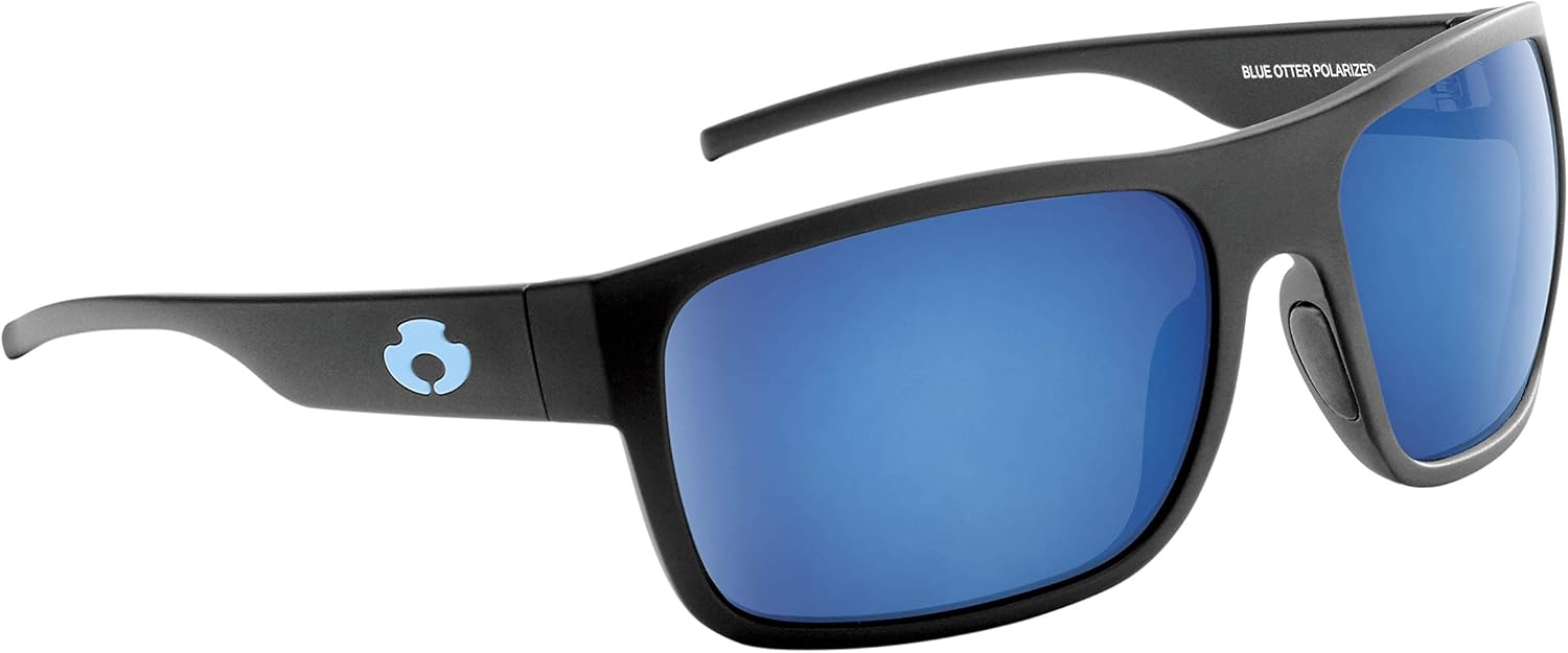Amazon.com: Blue Otter Polarized Sunglasses Rabun.3403.MatteBlack