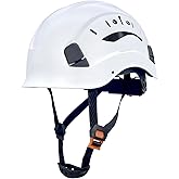 RDSGSO ANSI-Certified Industrial Safety Helmet RGS-6C with Adjustable Vents, 6-Point Suspension Hard Hats for Construction, Rescue, Outdoor Work