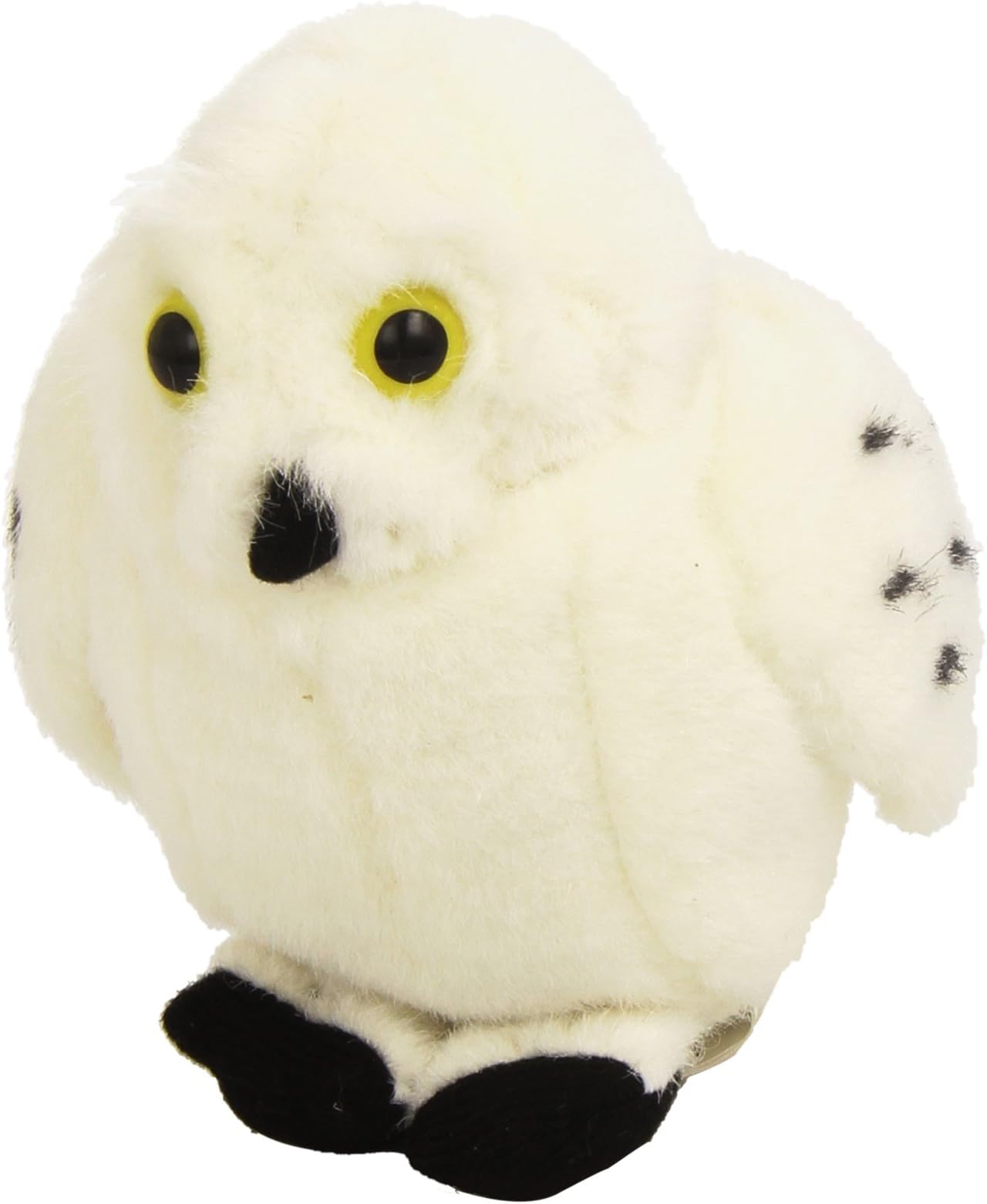 Wild Republic Birds 13-16cm Snowy Owl with Real Bird Calls Plush
