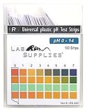 Plastic pH Test Strips, Universal Application