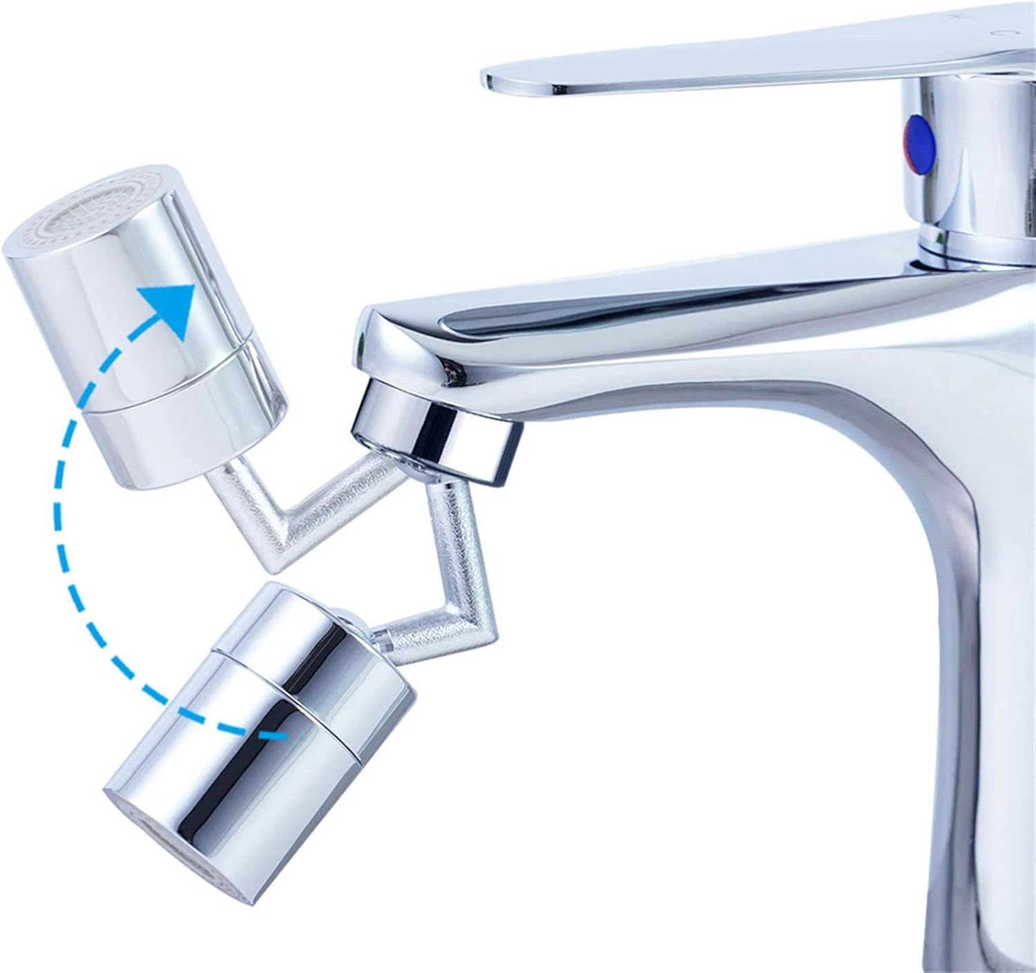 Universal Splash Filter Faucet 720° Rotate Water Outlet Faucet, Bar