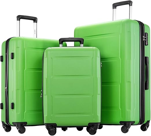 4 wheel expandable suitcase