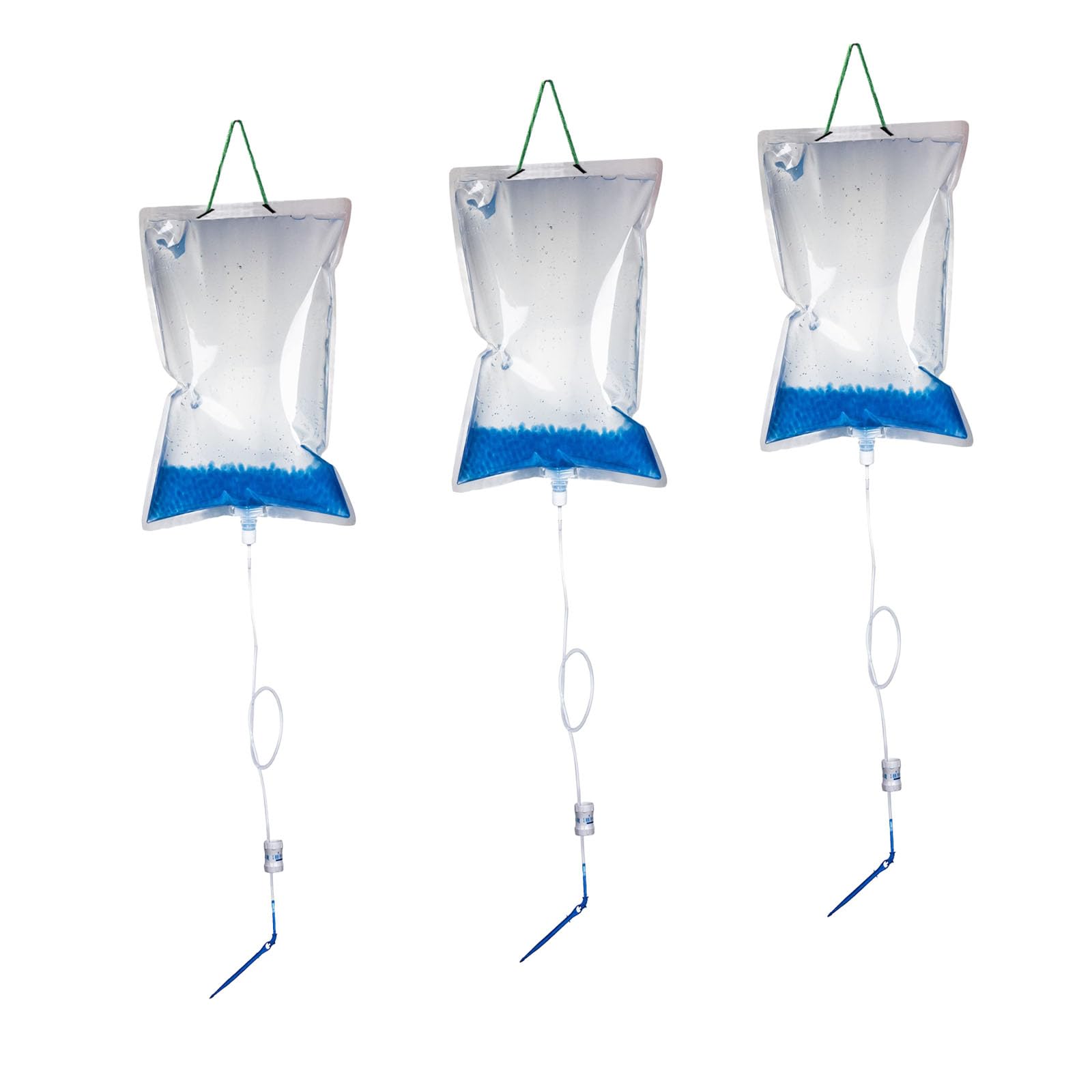 Photo 1 of 1L Plant Self Watering Bags with Adjustable Flow Regulators, Compact Automatic Drip Irrigation Kits, Indoor Plant Watering System for Small Potted Plants, Vacation Plant Care Essentials, 3Pcs