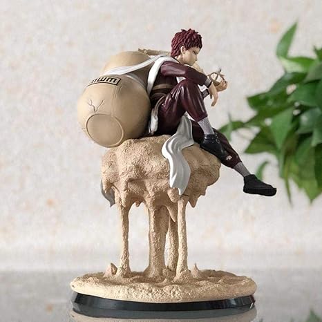 Amazon Co Jp Ako Namiwa ナルト我愛羅アニメ図22cm 砂漠なしガーラ 置物装飾オーナメントグッズ玩具アニメーションキャラクターモデル カラー ガアラ Color Gaara ホーム キッチン