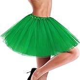 Green Tutu Skirt for Women - Adult Tulle Skirt Plus Size - Halloween Costume