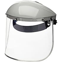 2 Visières Teintées Pour Casque – 15,5 X 7,9 Pouces, Polycarbonate – Soudage, Meulage, Bricolage, Cosplay