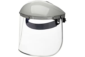 Sellstrom 301 Advantage Series High-Impact PC Lightweight Comfort Ratchet Safety Face Shields (Various Style Options)