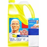 Mr. Clean Multi-Surfaces Summer Citrus Liquid Cleaner, 176 Fl Oz | with Easy Clean Cleaning Cloth