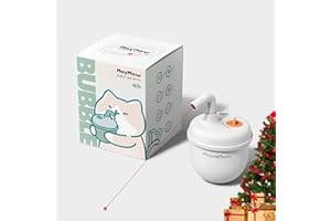 CALEMBOU Cat Laser Toy,Pet Automatic Laser Cat Toys for Indoor Cats Kitten Tumbler Interaction Toys, USB Charging, 360 Degree Irregular Rotation Three Adjustable Modes