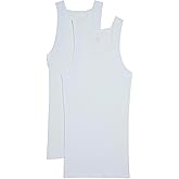 Evolve Mens Cotton Comfort Square Cut Tank Multi Pack