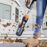 WORX Nitro WG543E 18V Cordless Leaf Blower 20V Max Brushless 4.0Ah Battery view 3
