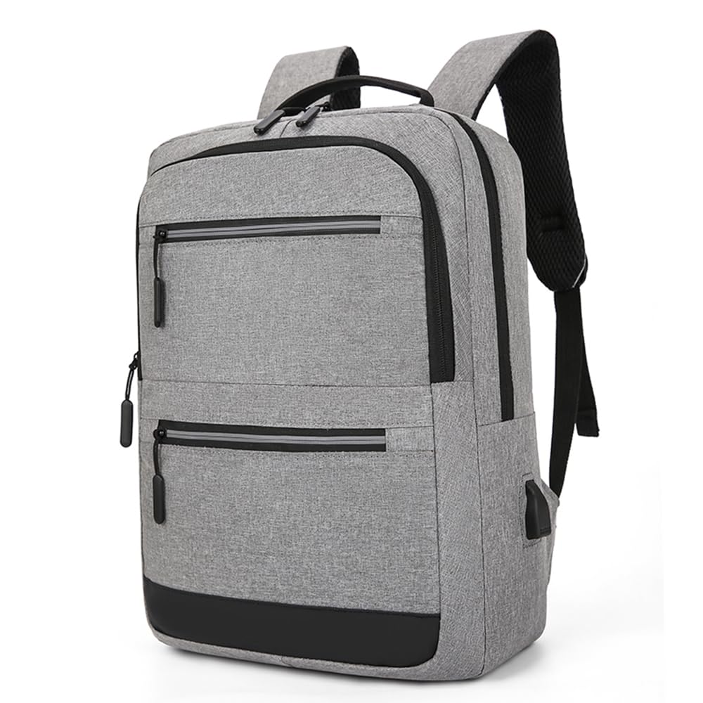 Photo 1 of Docooler 15.6-Inch Laptop Computer Backpack, Water-Resistant Oxford Fabric Large Capacity Multi-Pocket Backpack, Support One Bag for All Outings to Travel, with USB Charging Interface Design