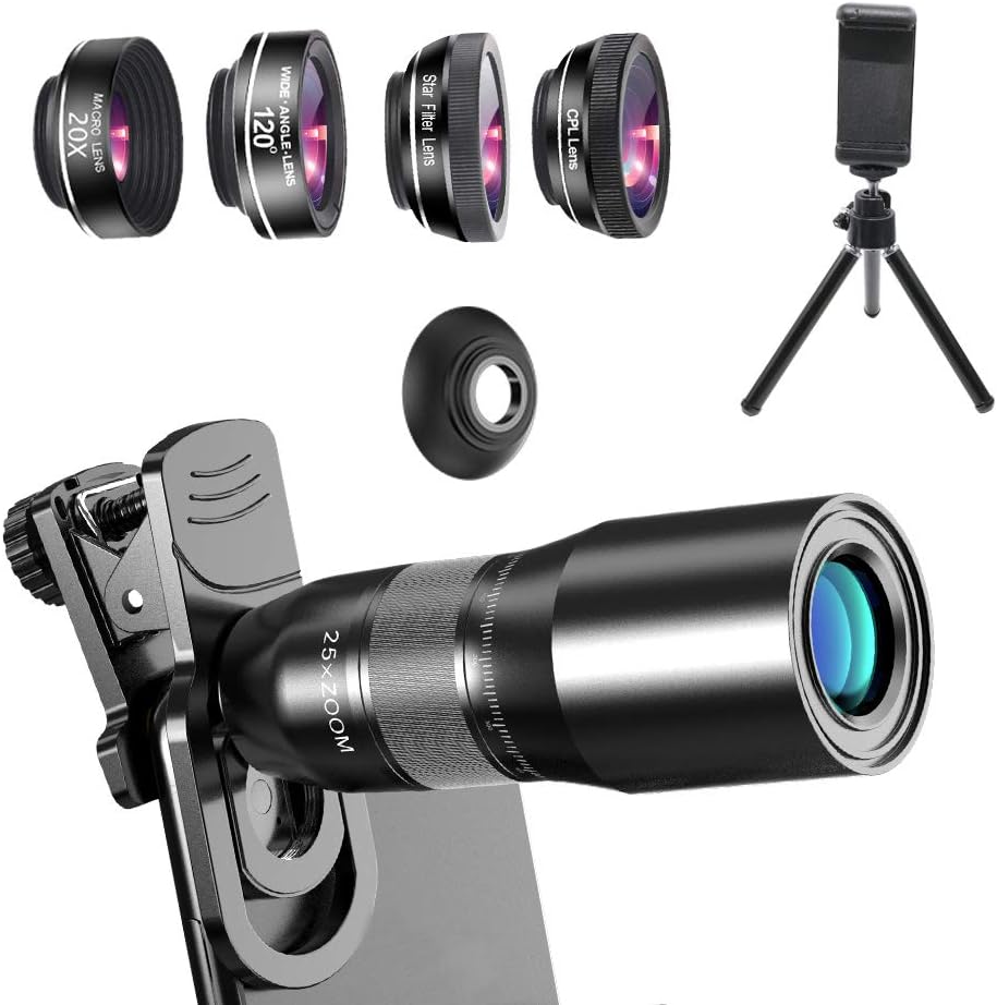 Phone Camera Lens Phone Lens Kit for iPhone Samsung BLU