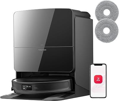 Saros 10R Set Saugroboter mit Wischfunktion&angebbarem Wischmopp