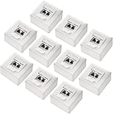 deleyCON 10x CAT6a Network Socket Set Fully Shielded Aluminium Housing LSA