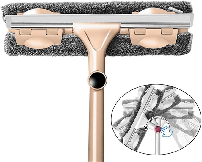 Dmqpp Glass Wiper DoubleSided Cleaning Window Cleaner, Oxo Squeegee