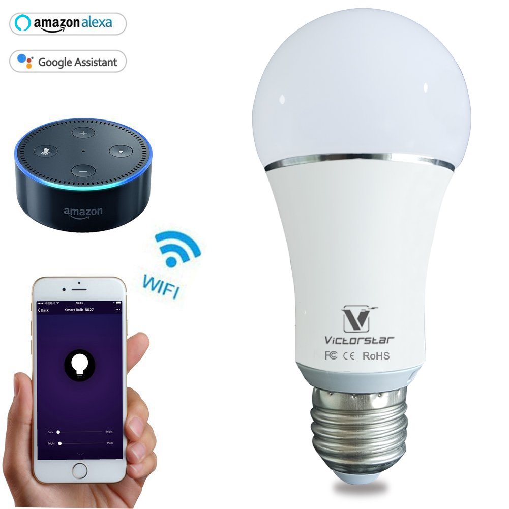 sol e27 5w ios wifi bombilla alexa led