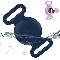Waterproof Airtag Dog Collar Holder Compatible with