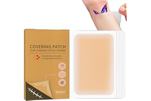 LXIANGN Tattoo Cover Up,Waterproof Sweatproof Ultra Thin Tattoo Cover Up Tape Breathable Natural Skin Tattoo Concealer Sticker Patch for Covering up Tattoos and Scars,Dark Spots,Birthmarks