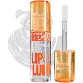 Duck Lip Plumper Glow - Hydrating Fat Lip Oil Plumper Gloss &amp; Glitter Shine Make Lips Fuller (01)