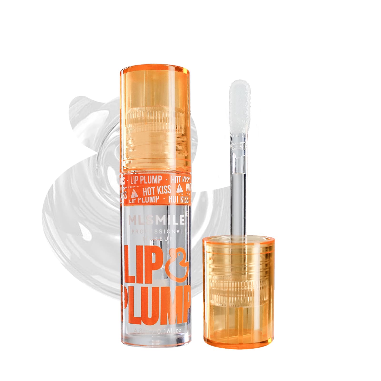 Photo 1 of Duck Lip Plumper Glow - Hydrating Fat Lip Oil Plumper Gloss & Glitter Shine Make Lips Fuller (01)