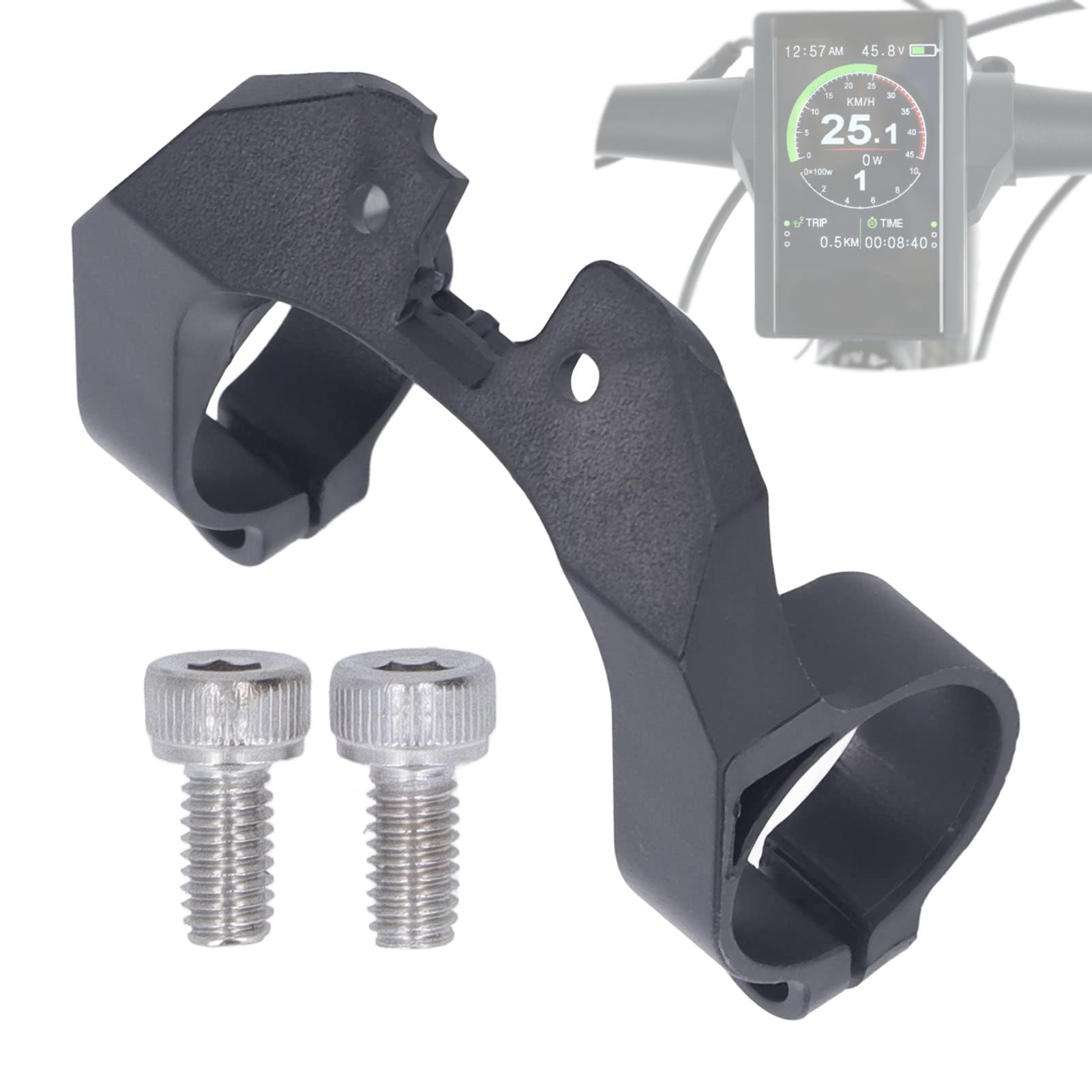 Photo 1 of SUNGOOYUE Mounting Bracket for Electric Bike Display, Electric LCD Display Holder Fixing Mounting DIY Parts for BAFANG Middle Motor 850C C965 Display