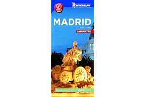 Michelin Madrid City Map - Laminated