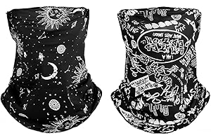 2pcs face shield,neck gaiter -Breathable & Lightweight Sun Protection,Suitable for men and women for sun protection, fishing,
