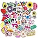 HONZZ VSCO Stickers for Hydro Flask Water Bottles,50 Pieces Laptop Computer Sticker Aesthetic,Trendy Stickers for Teens,Girls Phone,Travel 100% Vinyl
