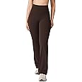 UNISSU Hugcurve No Front Seam High Waisted Flare Leggings for Women Bootcut Yoga Pants Buttery Soft Lounge Workout - 31''