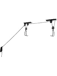 RAD Cycle Products Heavy Duty Bike Lift Hoist For Garage Storage 100lb Capacity Mountain Bicycle Hoist