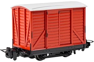 Bachmann Trains - Thomas & Friends™ - Narrow Gauge Box Van - RED - HO Models That Run on N Scale Track