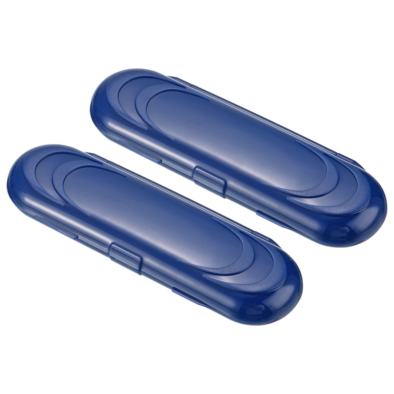 PATIKIL Portable Nylon Dart Storage Box, 2 Pack Dart Case Holder Keep Your Dart Secure, Blue