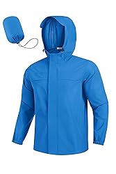 COOFANDY Men's Rain Jacket Waterproof Lightweight