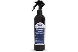 ROYAL RACQUEL Organic Wound Care for Horses, Dogs, Cats, Horses. Equine Healing Aid for Skin Repair, Clean Wounds, Relieves Allergy Skin, and Hot Spot. 12 oz Cleanser