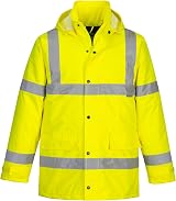 Portwest S460 Winter Hi Vis Hooded Jacket Waterproof Reflective