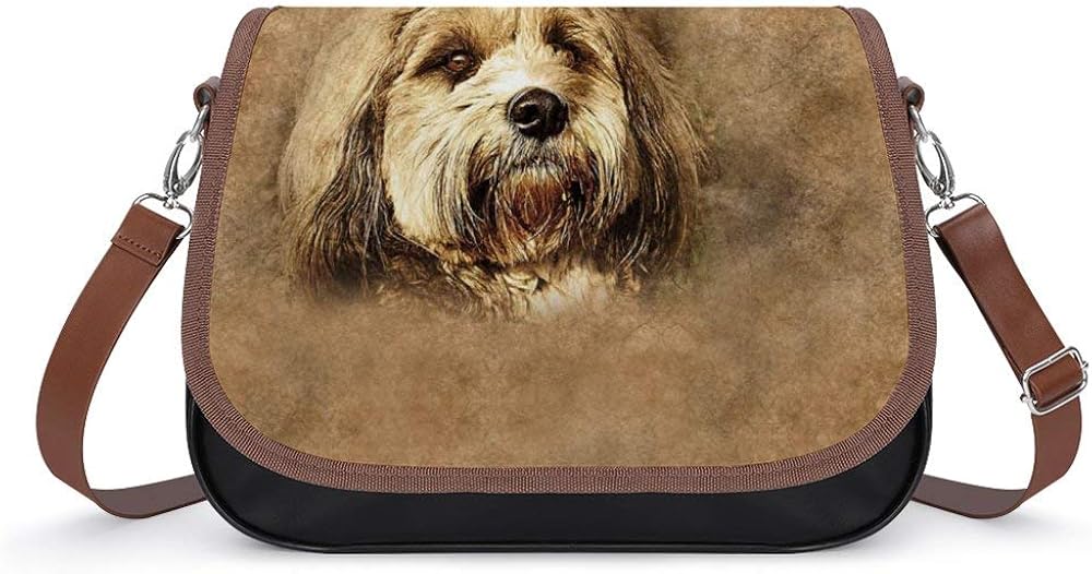 Sac Bandoulière Enfant Personnalisé - Modèle Chien Berger, Noir, Polyester - Neuf Avec étiquettes