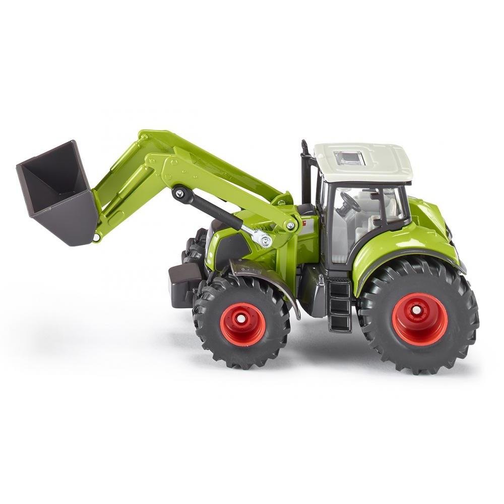 siku 1979, Claas Axion 850 with Front Loader, 1:50, Metal,Plastic, Green, Movable shovel, Rear hitch, Can be combined with SIKU trailers of the same scale — image 1