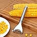 Functional Kitchen Tool - Mandoline Slicer Corn Stripper Kerneler Peeler Ginger Sharpener Garlic Plane Cutter with Container