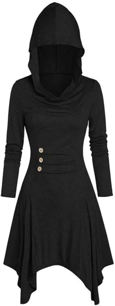 womens hooded jumper dress