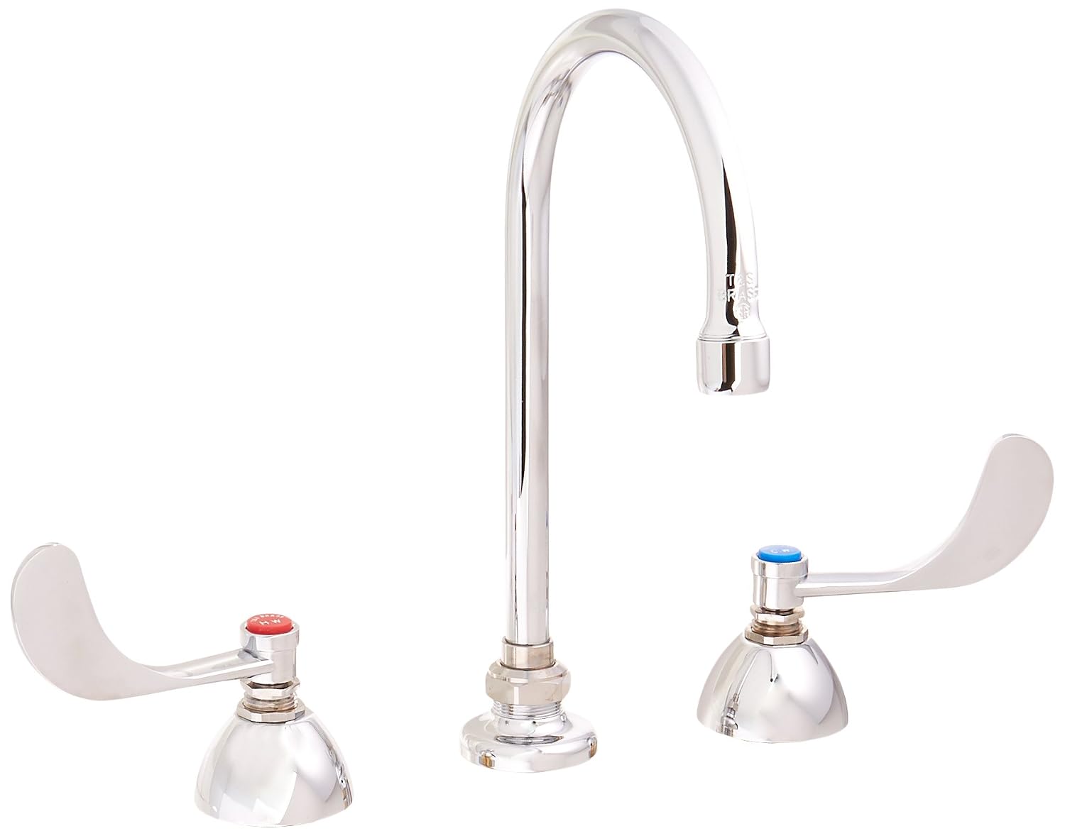 T&S Brass Medizinischer Wasserhahn B-2866-05, 20,3 Cm – Mit Schwenkbarem Schwanenhals Und 2,2 GPM Luftsprudler