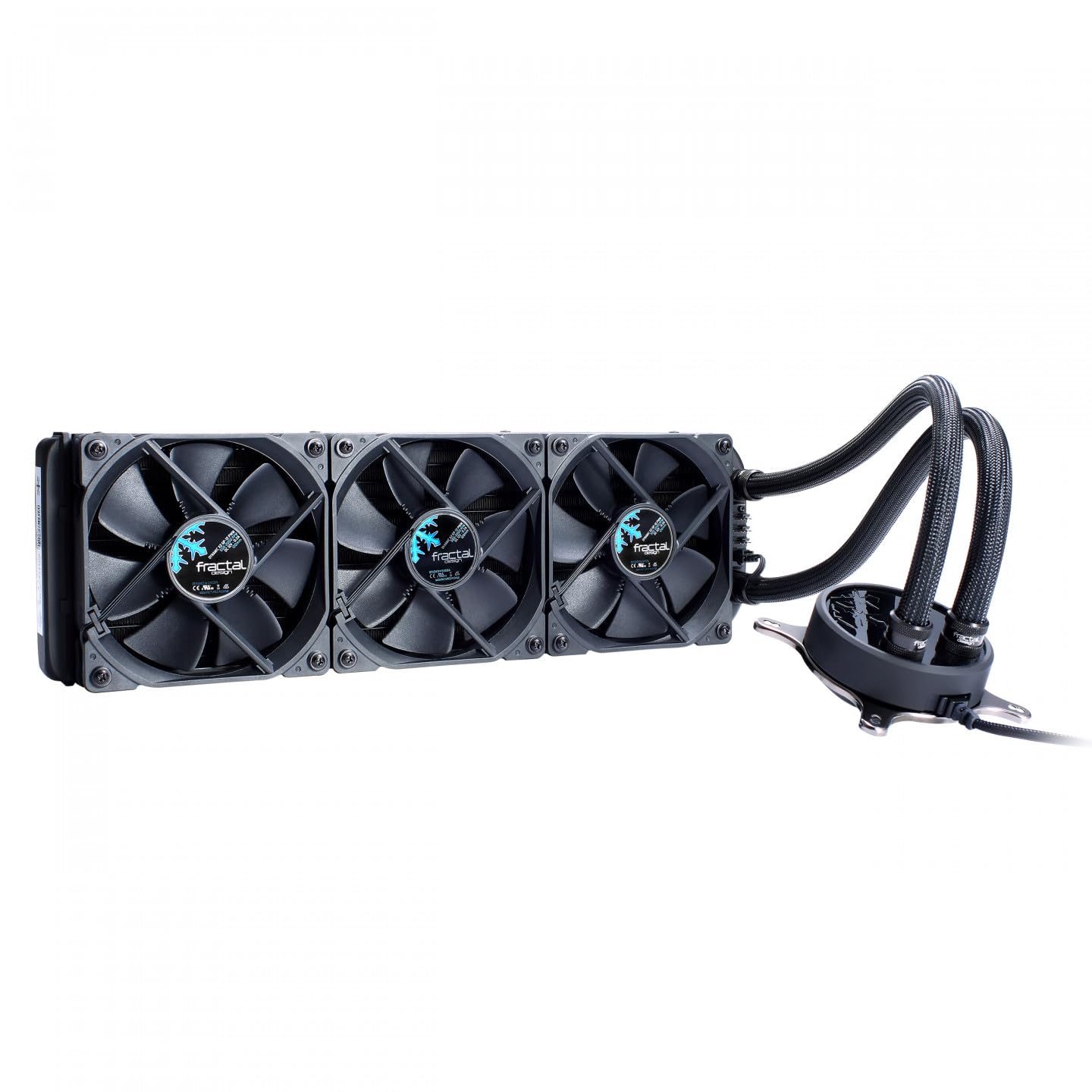 Fractal Design Celsius S36-360 mm Radiator - Silent Liquid CPU Cooler - PWM - Intelligent Controls - 3X Fractal Design Dynamic X2 PWM GP-12 120Mm Silent Fans Included - 1/4